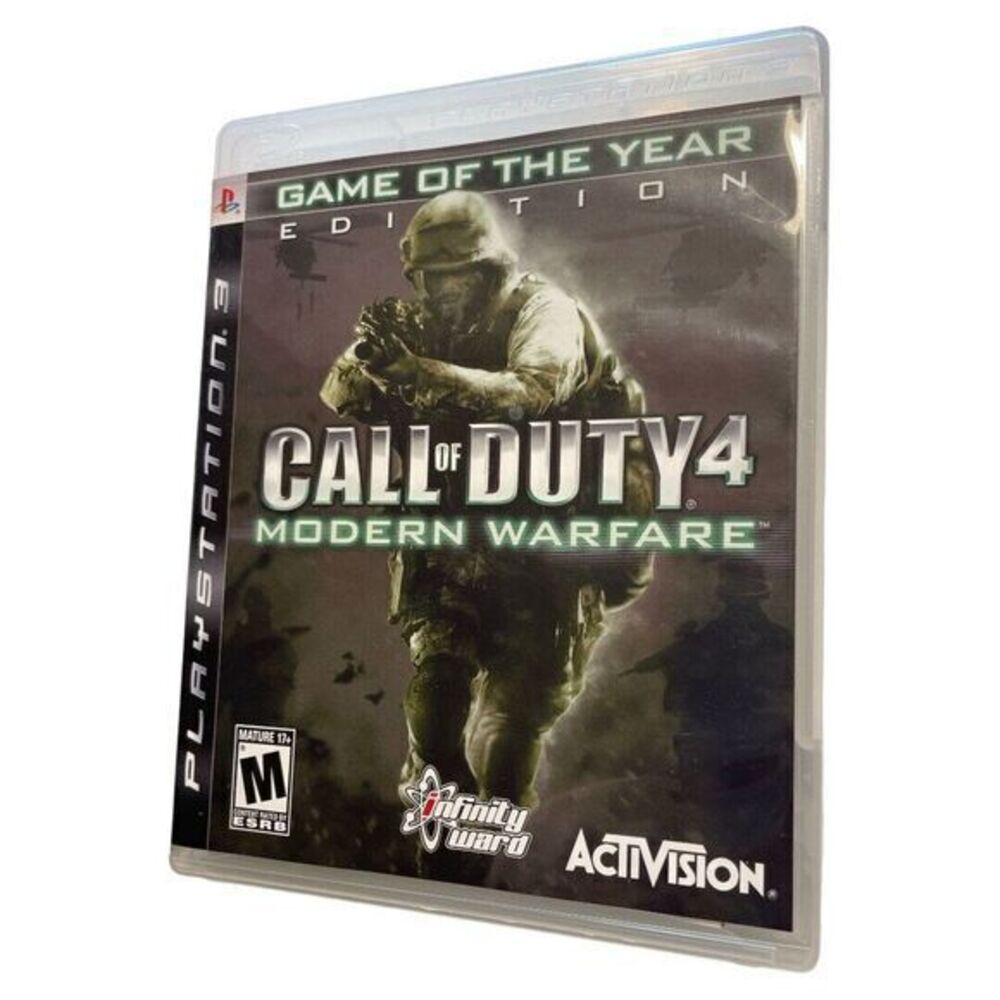 Call of Duty 4: Modern Warfare Game of the Year Edition PS3 Manual CIB